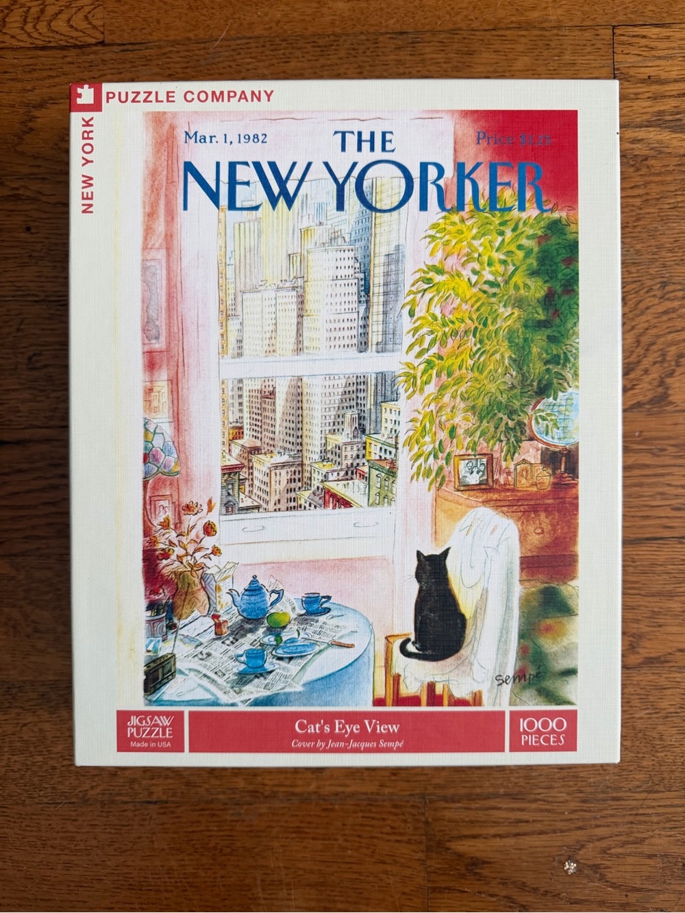 "Cat's Eye View" 1000-Piece Jigsaw Puzzle - The New Yorker